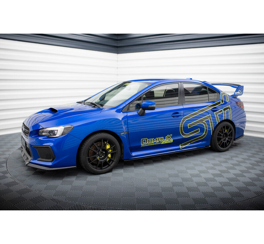 Maxton Design Set of Splitters Subaru WRX STI Mk1 Facelift