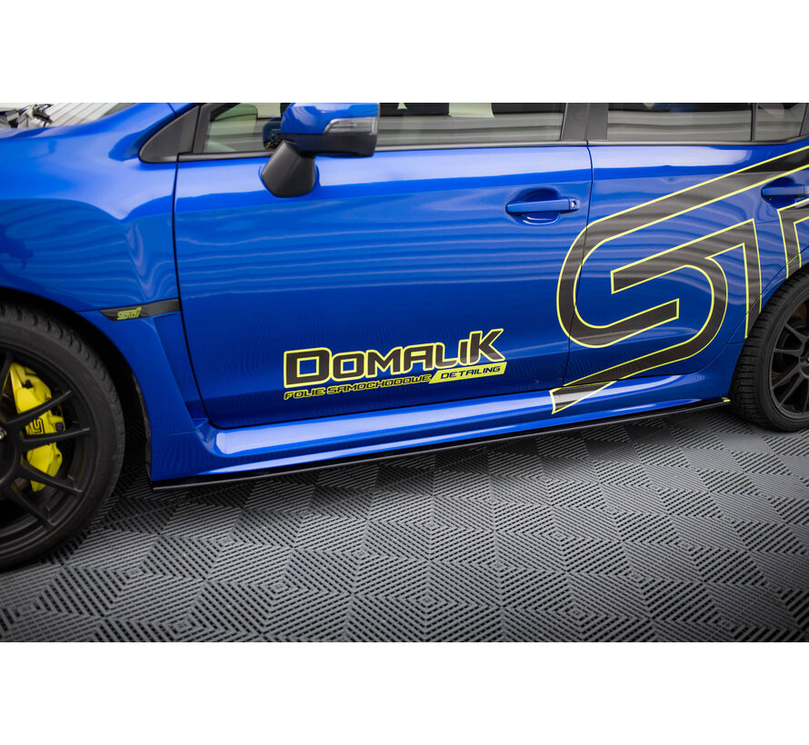 Maxton Design Set of Splitters Subaru WRX STI Mk1 Facelift