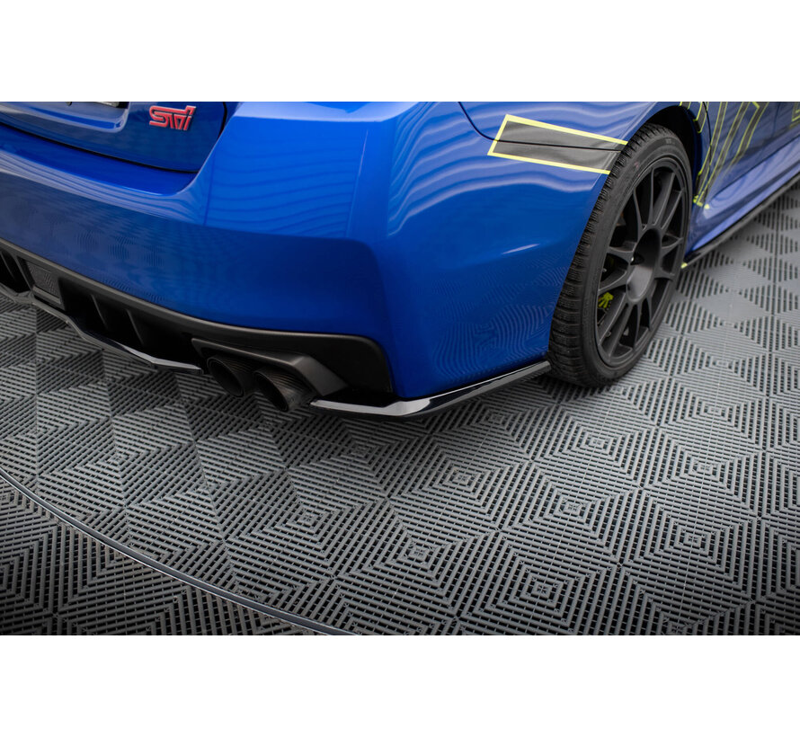 Maxton Design Set of Splitters Subaru WRX STI Mk1 Facelift