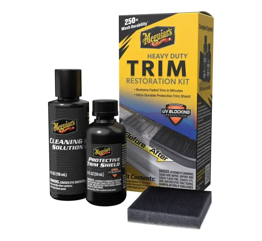 Meguiar's Heavy Duty Trim Restoration Kit