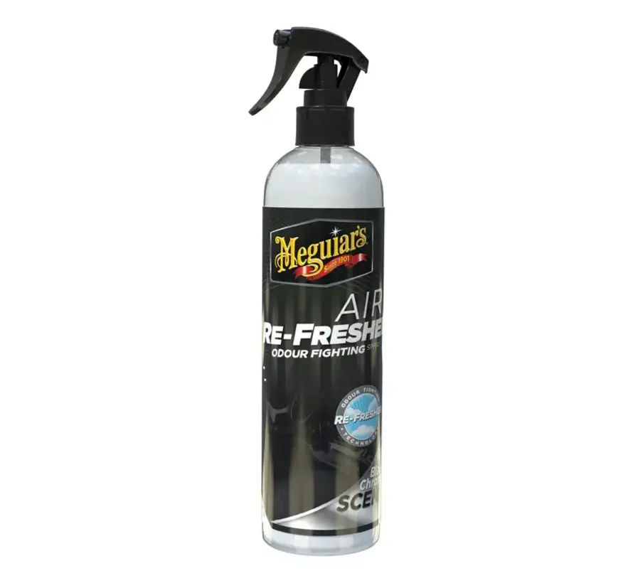 Meguiar's Air Re-Fresher Odor Fighting Spray - Black Chrome 273ml