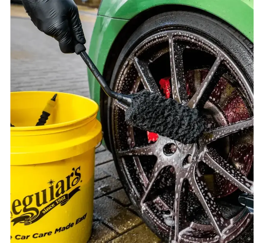 Meguiar's Supreme Angled Wheel Brush (Microfiber)