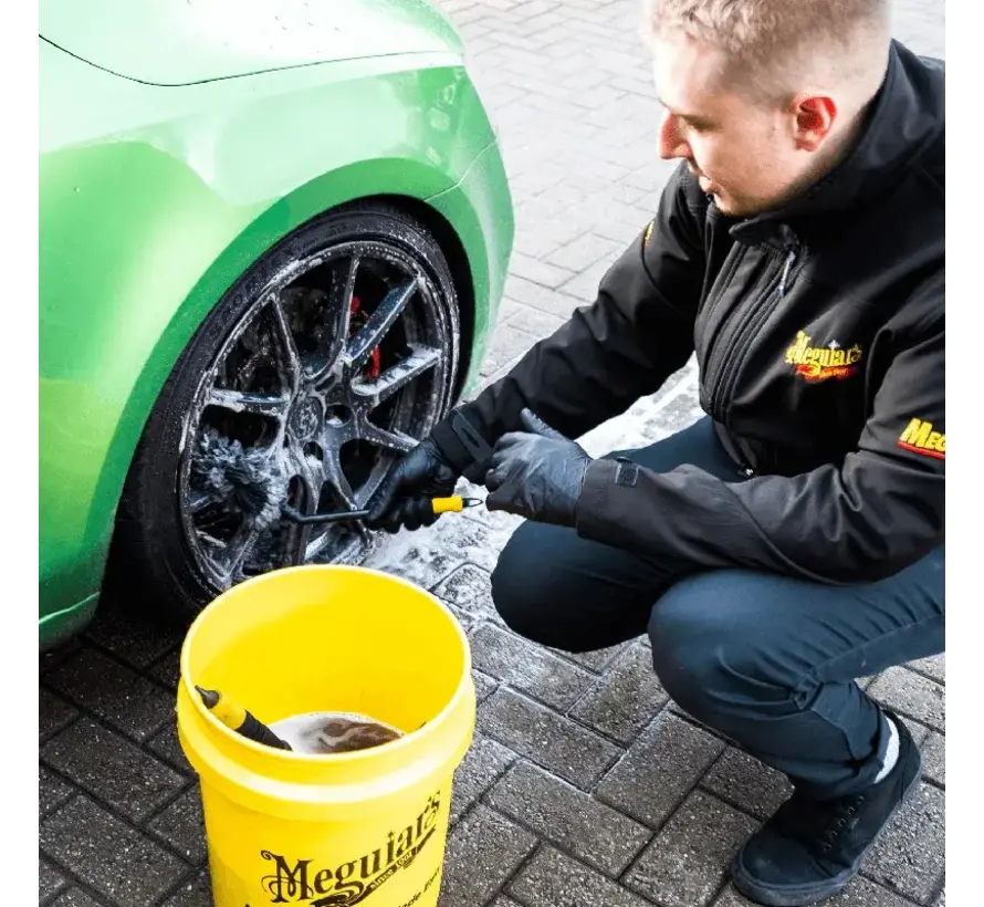 Meguiar's Supreme Angled Wheel Brush (Microfiber)