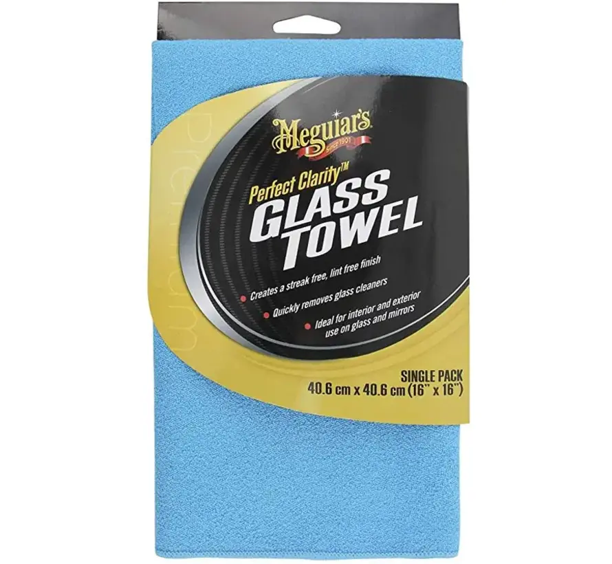 Meguiar's Perfect Clarity Glass Towel 40,6x40,6cm