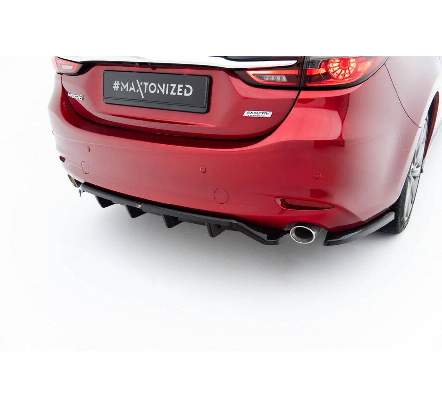 Maxton Design Rear Side Splitters Mazda 6 Sedan Mk3 Facelift