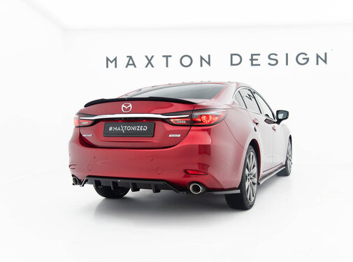 Maxton Design Maxton Design Rear Splitter (with vertical bars) Mazda 6 Sedan Mk3 Facelift