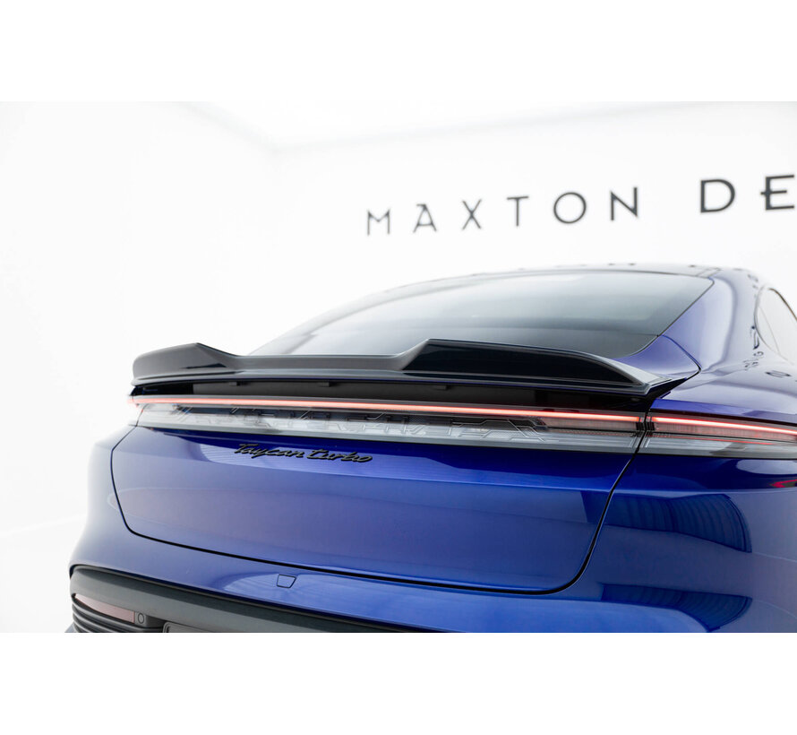 Maxton Design Spoiler Cap 3D Porsche Taycan Turbo S Mk1