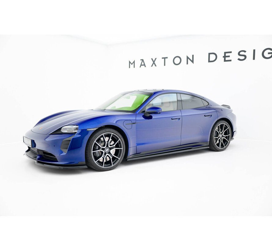 Maxton Design Side Skirts Diffusers Porsche Taycan Turbo S Mk1