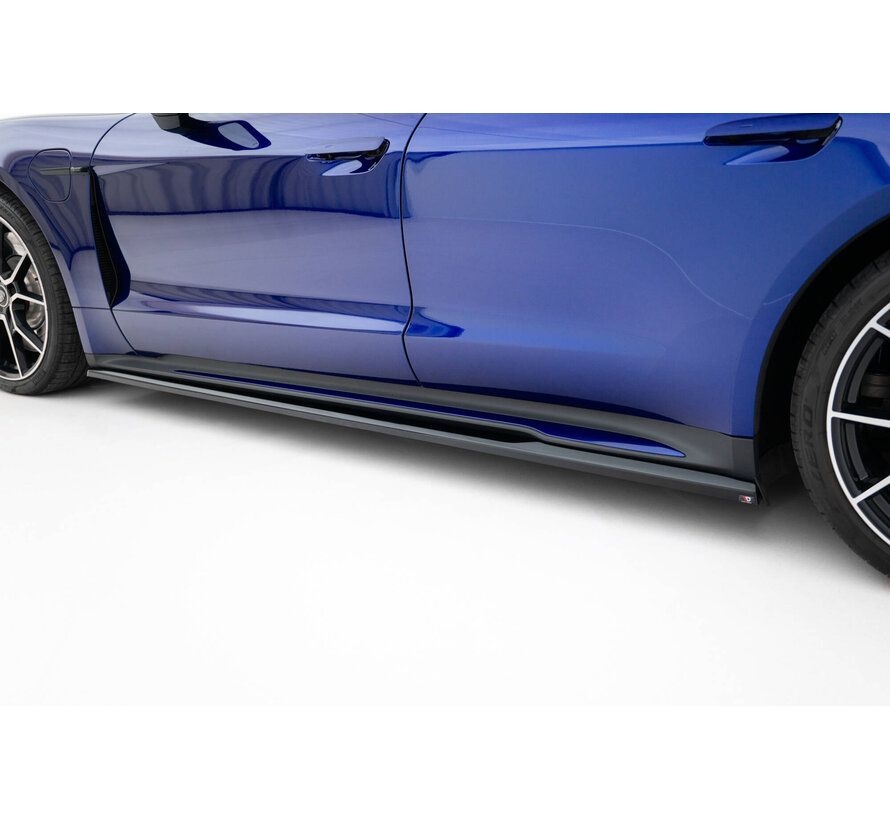 Maxton Design Side Skirts Diffusers Porsche Taycan Turbo S Mk1