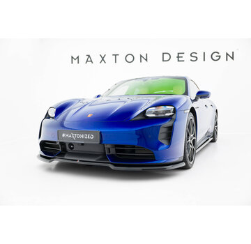 Maxton Design Maxton Design Front Splitter Porsche Taycan Turbo S Mk1