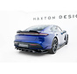 Maxton Design Rear Splitter (with vertical bars) Porsche Taycan Turbo S Mk1