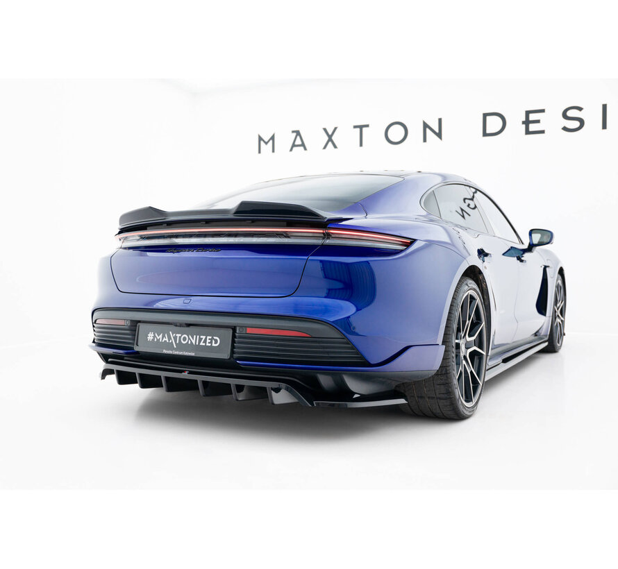 Maxton Design Set of Splitters Porsche Taycan Turbo S Mk1