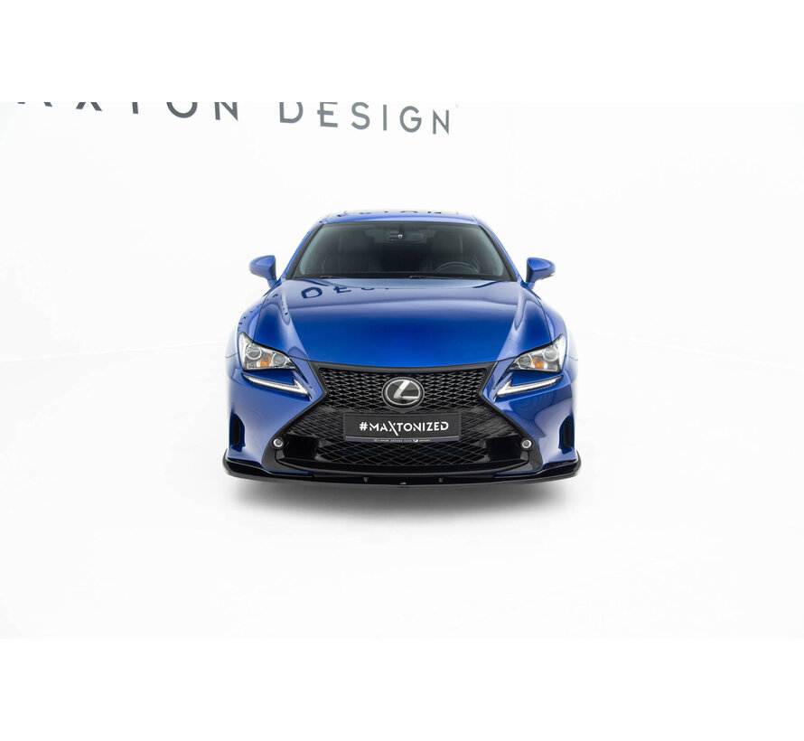 Maxton Design Set of Splitters Lexus RC Mk1