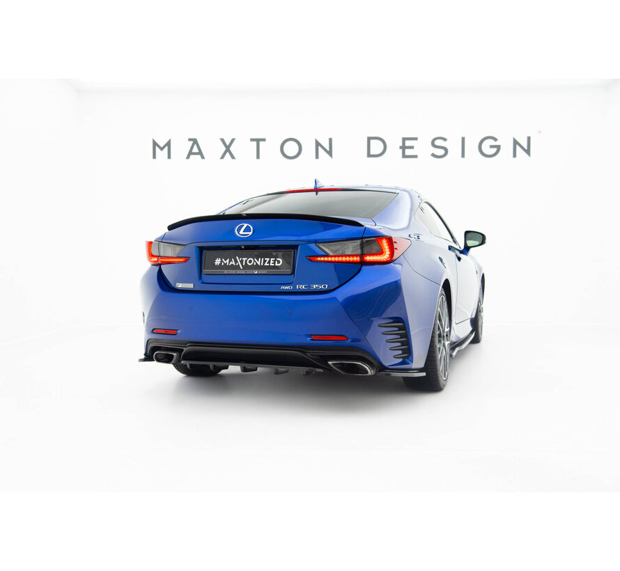 Maxton Design Set of Splitters Lexus RC Mk1
