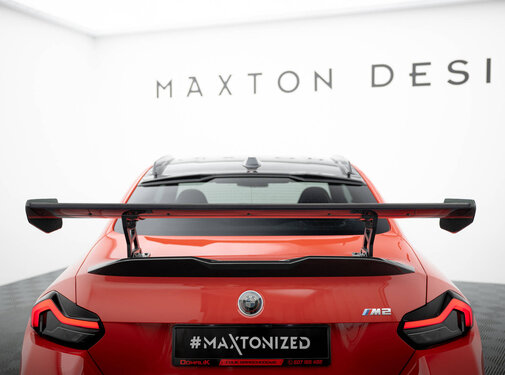 Maxton Design Maxton Design Carbon Spoiler With Internal Brackets Uprights BMW M2 G87