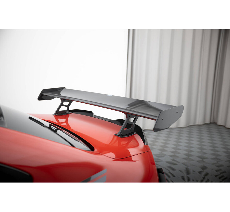 Maxton Design Carbon Spoiler With Internal Brackets Uprights BMW M2 G87