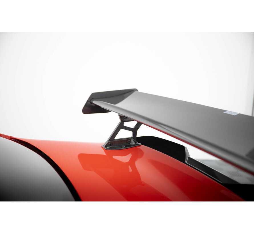 Maxton Design Carbon Spoiler With Internal Brackets Uprights BMW M2 G87