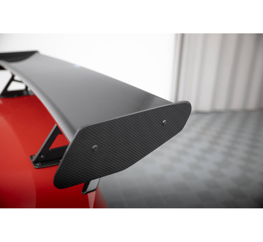 Maxton Design Carbon Spoiler With Internal Brackets Uprights BMW M2 G87