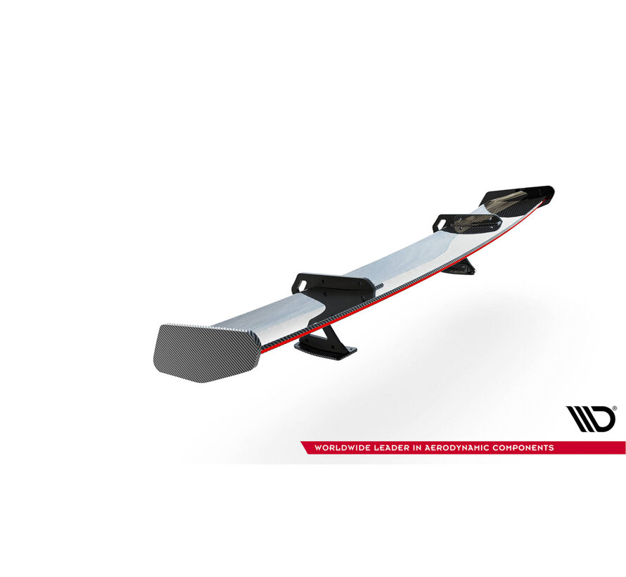 Maxton Design Carbon Spoiler With Upper Swan Mounting + LED BMW M2 G87