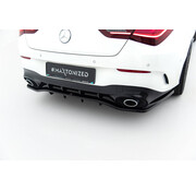 Maxton Design Maxton Design Rear Splitter (with vertical bars) Mercedes-AMG CLA 35  / 45  Coupe / Shooting Brake C118 Facelift / X118 Facelift