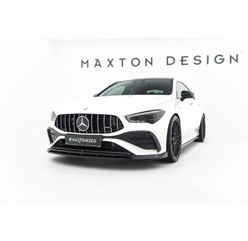 Maxton Design Maxton Design Front Splitter Mercedes-AMG CLA 35 Coupe / Shooting Brake C118 Facelift / X118 Facelift