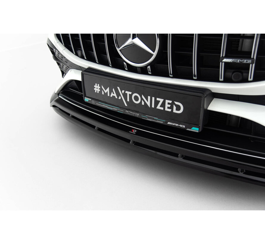 Maxton Design Front Splitter Mercedes-AMG CLA 35 Coupe / Shooting Brake C118 Facelift / X118 Facelift