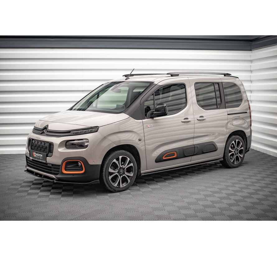 Maxton Design Set of Splitters Citroen Berlingo Mk3