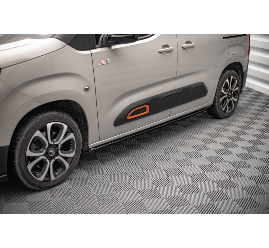 Maxton Design Set of Splitters Citroen Berlingo Mk3