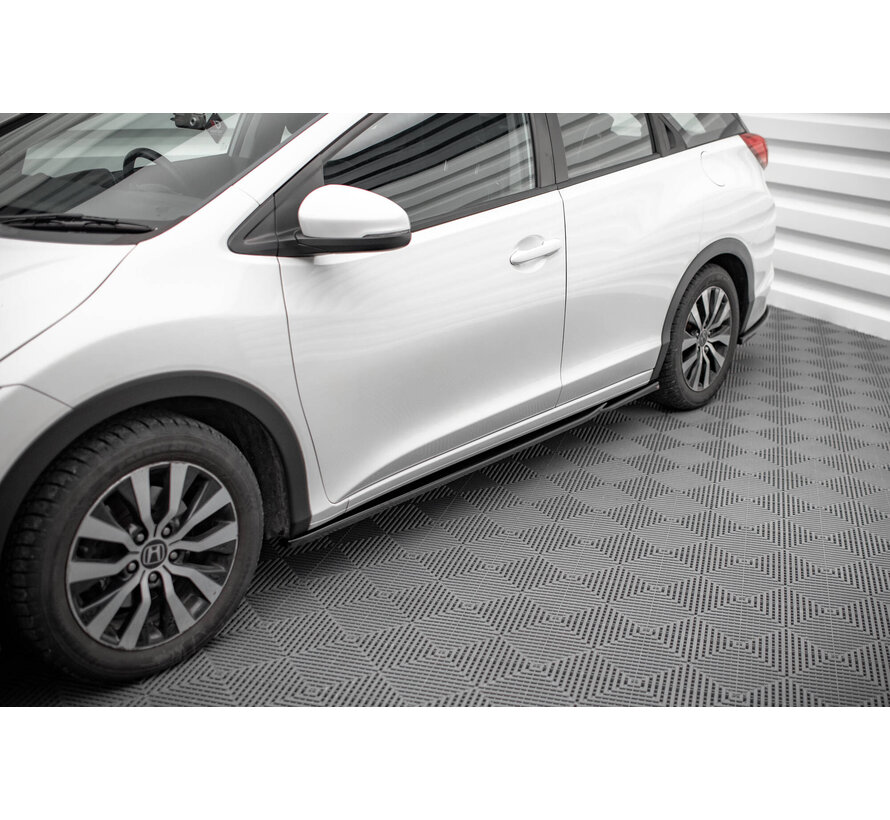 Maxton Design Set of Splitters Honda Civic Tourer Mk9