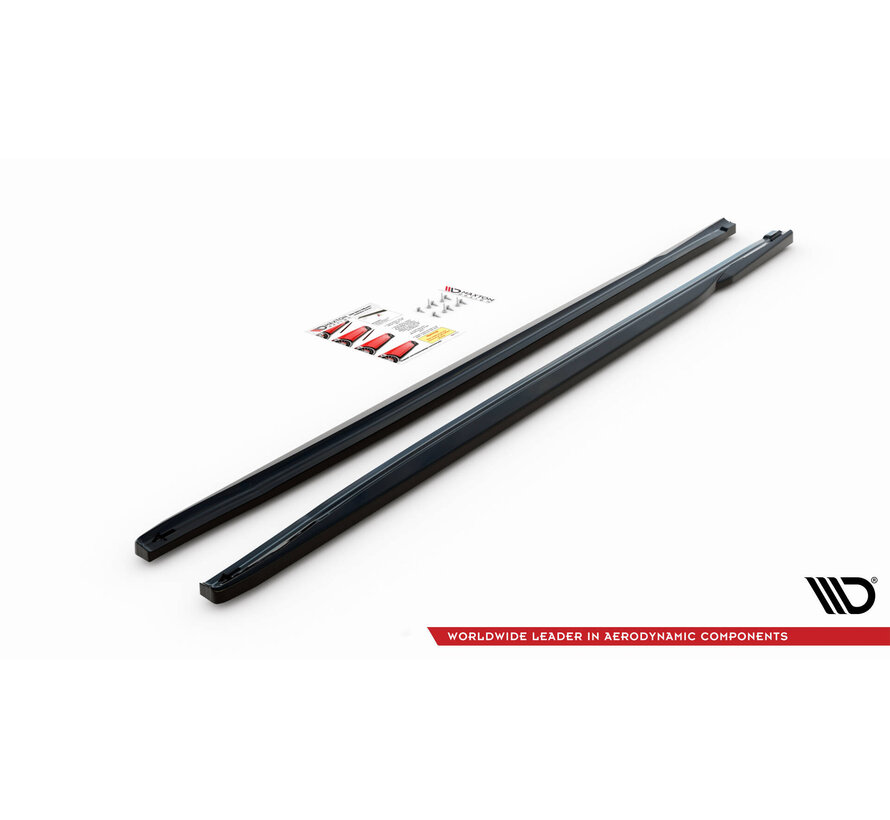 Maxton Design Set of Splitters Honda Civic Tourer Mk9