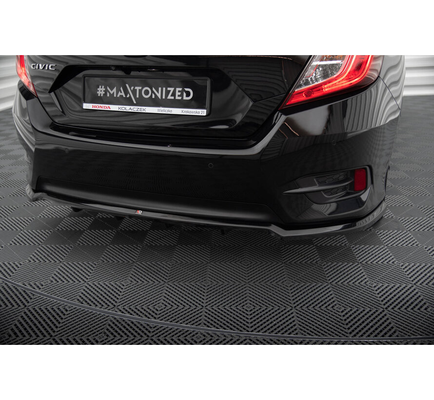 Maxton Design Set of Splitters Honda Civic Sedan Mk10