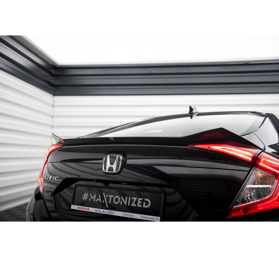 Maxton Design Set of Splitters Honda Civic Sedan Mk10