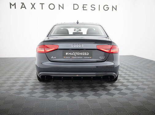 Maxton Design Maxton Design Rear Valance Audi A4 B8 Facelift (Version without exhausts)