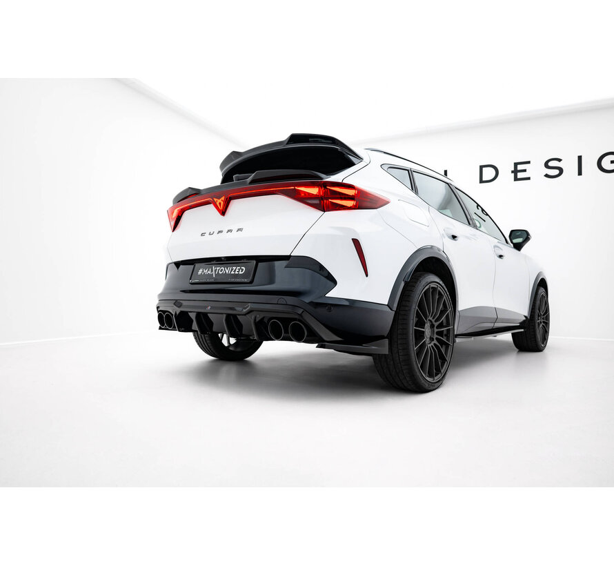 Maxton Design Rear Valance V.3 + Exhaust Ends Imitation Cupra Formentor Mk1 Facelift