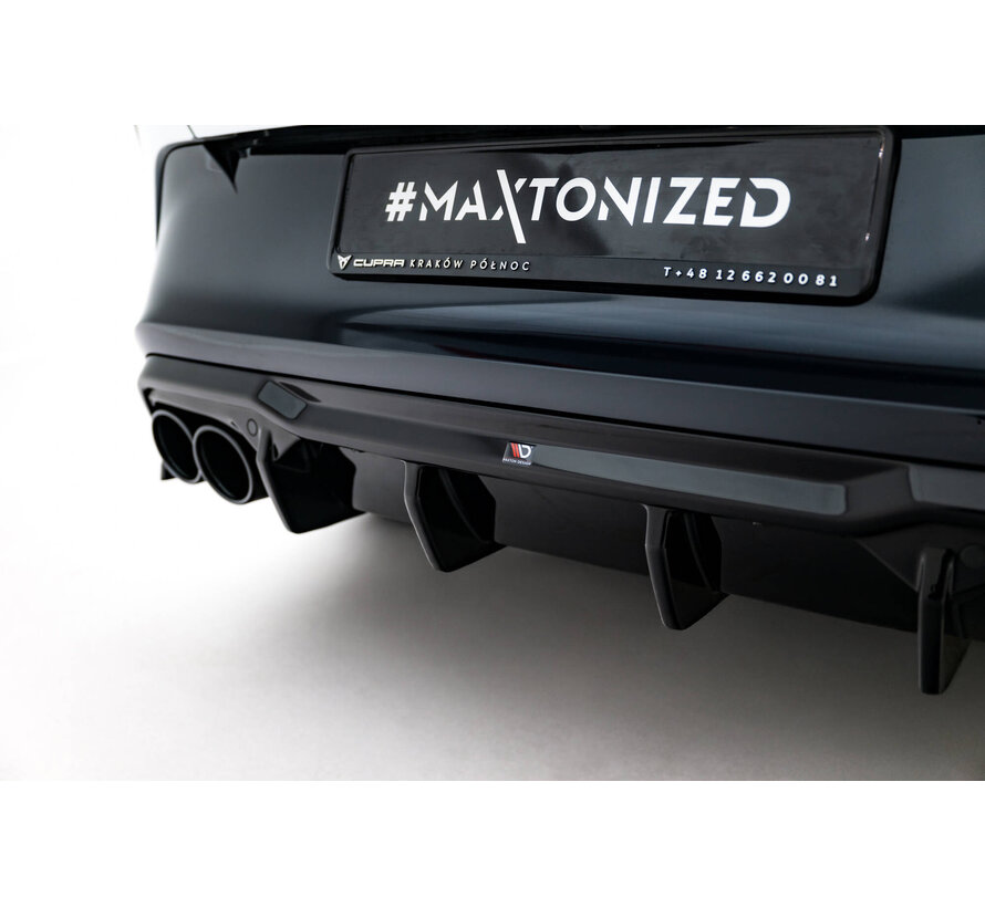 Maxton Design Rear Valance V.3 + Exhaust Ends Imitation Cupra Formentor Mk1 Facelift