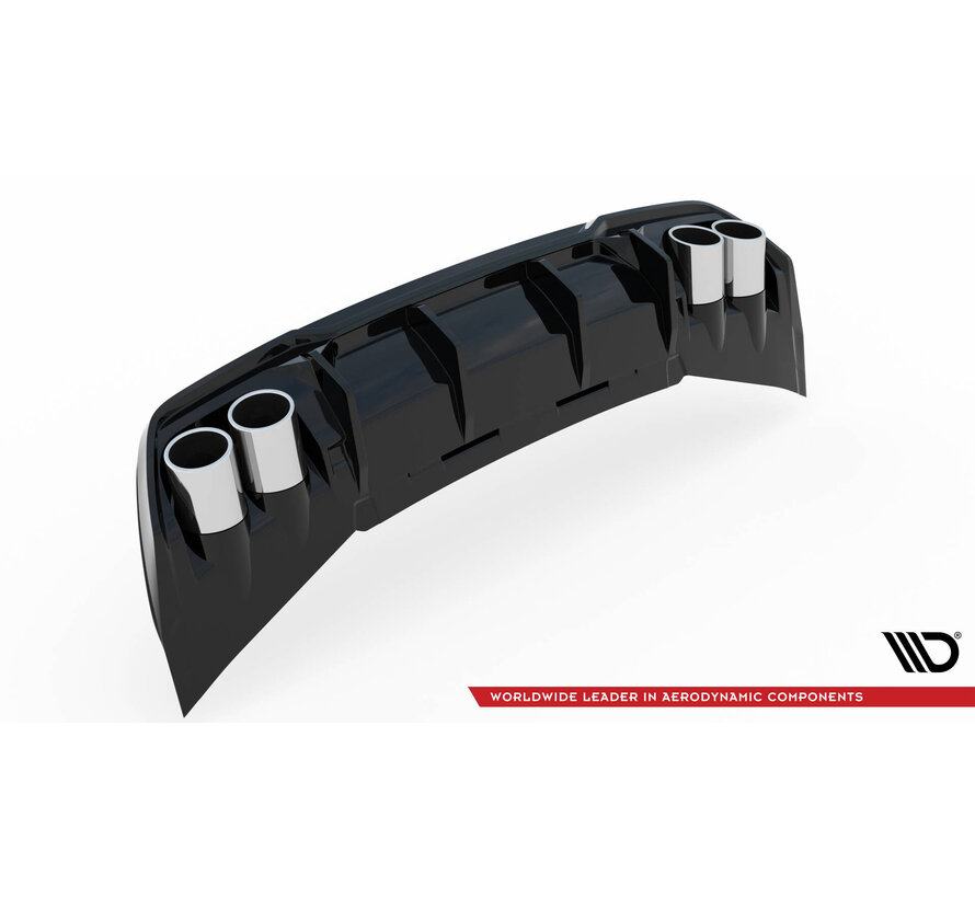 Maxton Design Rear Valance V.3 + Exhaust Ends Imitation Cupra Formentor Mk1 Facelift