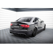 Maxton Design Maxton Design Rear Valance Audi A4 B8 (Version with single exhausts on two sides)