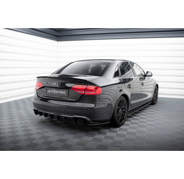 Maxton Design Maxton Design Rear Valance Audi A4 B8 (Version with single exhausts on two sides)