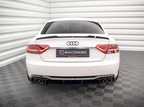 Maxton Design Maxton Design Rear Valance Audi A5 Coupe 8T Facelift (Version with dual exhausts on both sides)