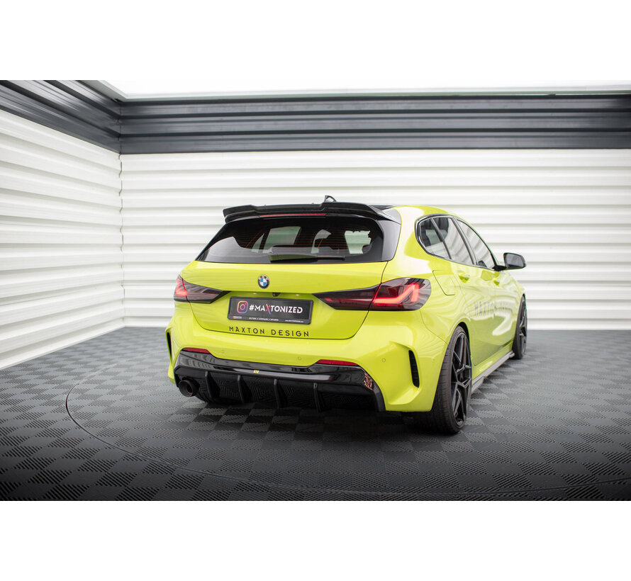 Maxton Design Rear Valance V.3 BMW 1 M-Pack / 128ti F40 (Version with single exhaust tips on one side)