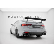 Maxton Design Maxton Design Carbon Spoiler With External Brackets Uprights V.1 Audi A5 / A5 S-Line / S5 / RS5 Coupe F5 / F5 Facelift