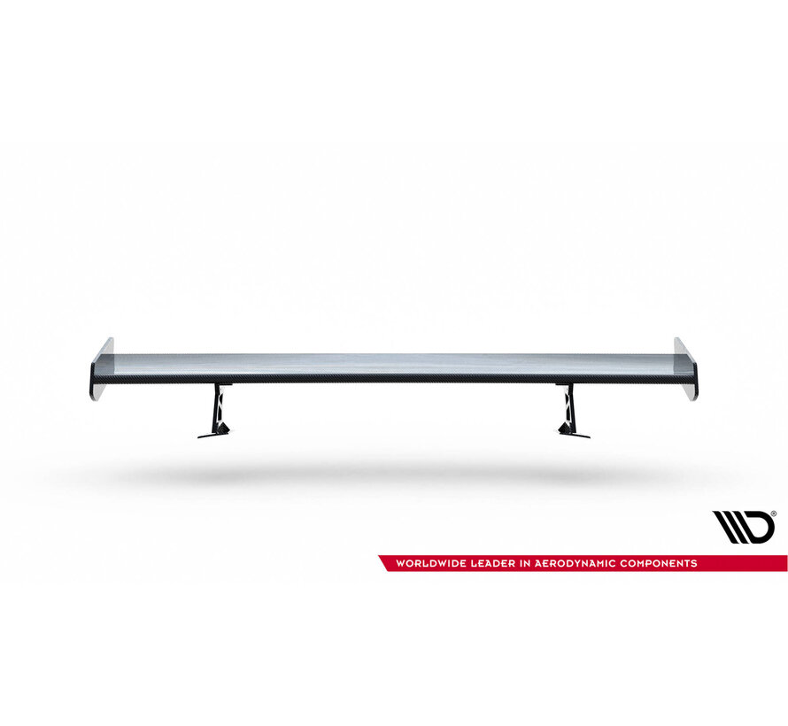 Maxton Design Carbon Spoiler With External Brackets Uprights V.2 Audi A5 / A5 S-Line / S5 / RS5 Coupe F5 / F5 Facelift