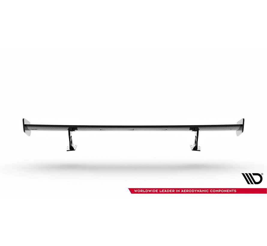 Maxton Design Carbon Spoiler With External Brackets Uprights V.2 Audi A5 / A5 S-Line / S5 / RS5 Coupe F5 / F5 Facelift