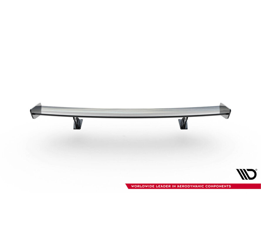 Maxton Design Carbon Spoiler With External Brackets Uprights V.2 Audi A5 / A5 S-Line / S5 / RS5 Coupe F5 / F5 Facelift