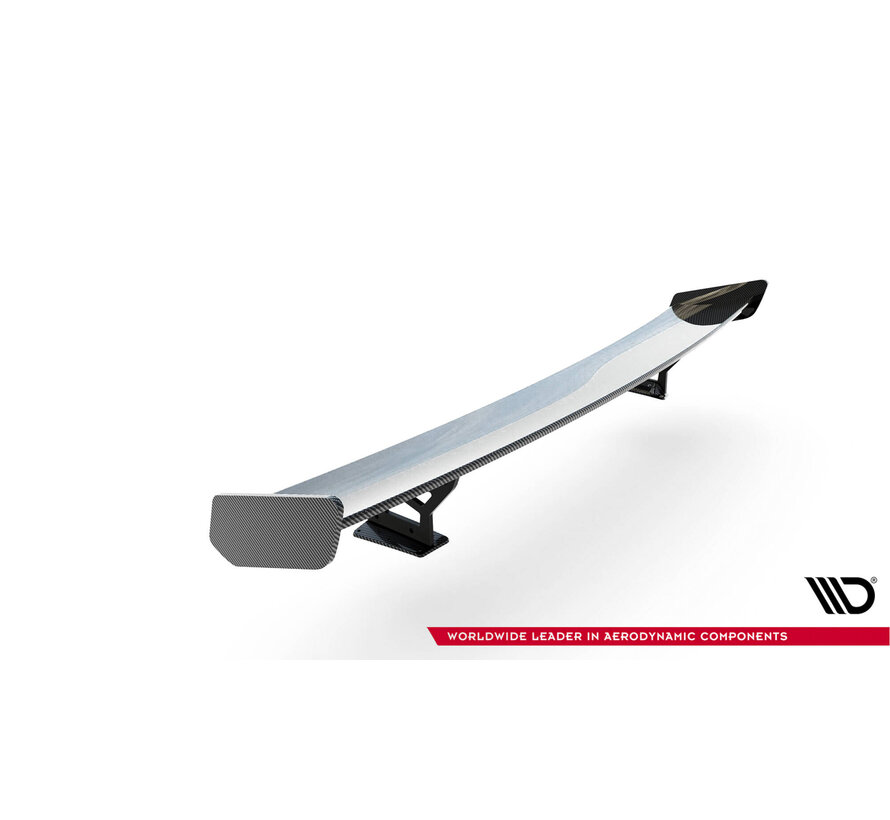 Maxton Design Carbon Spoiler With External Brackets Uprights V.2 Audi A5 / A5 S-Line / S5 / RS5 Coupe F5 / F5 Facelift