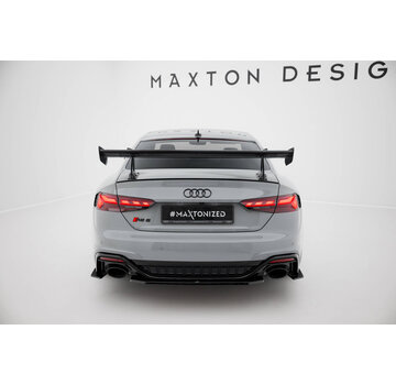 Maxton Design Maxton Design Carbon Spoiler With Upper Swan Mounting  Audi A5 / A5 S-Line / S5 / RS5 Coupe F5 / F5 Facelift
