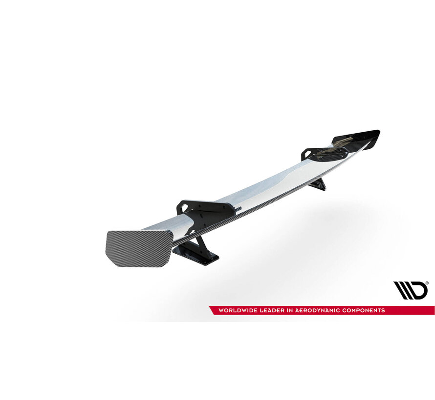 Maxton Design Carbon Spoiler With Upper Swan Mounting Audi A5 / A5 S-Line / S5 / RS5 Coupe F5 / F5 Facelift