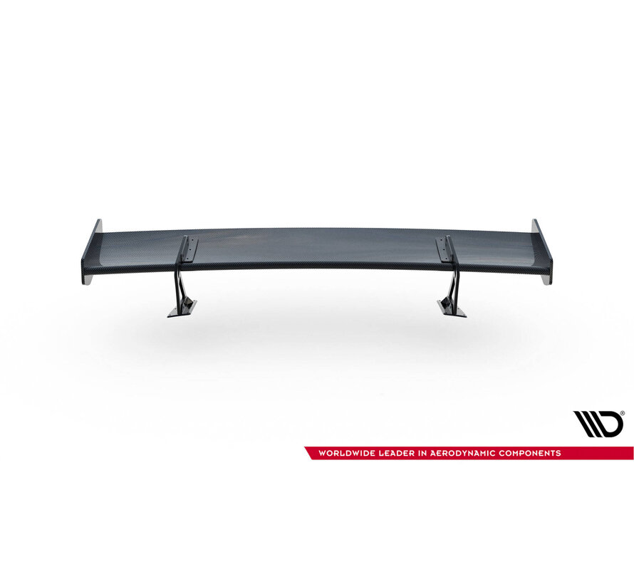 Maxton Design Carbon Spoiler With Upper Swan Mounting + LED Audi A5 / A5 S-Line / S5 / RS5 Coupe F5 / F5 Facelift