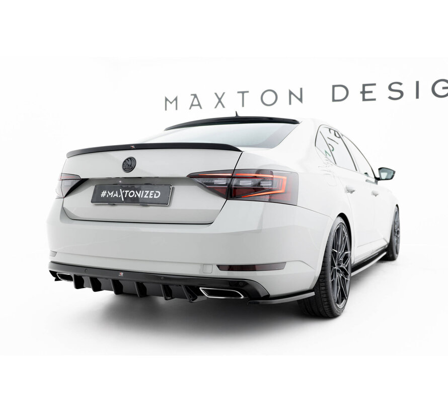 Maxton Design Rear Valance Skoda Superb Liftback / Combi Mk3