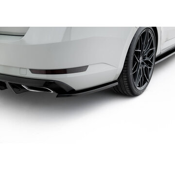 Maxton Design Maxton Design Rear Side Splitters V.3 Skoda Superb Liftback / Combi Mk3